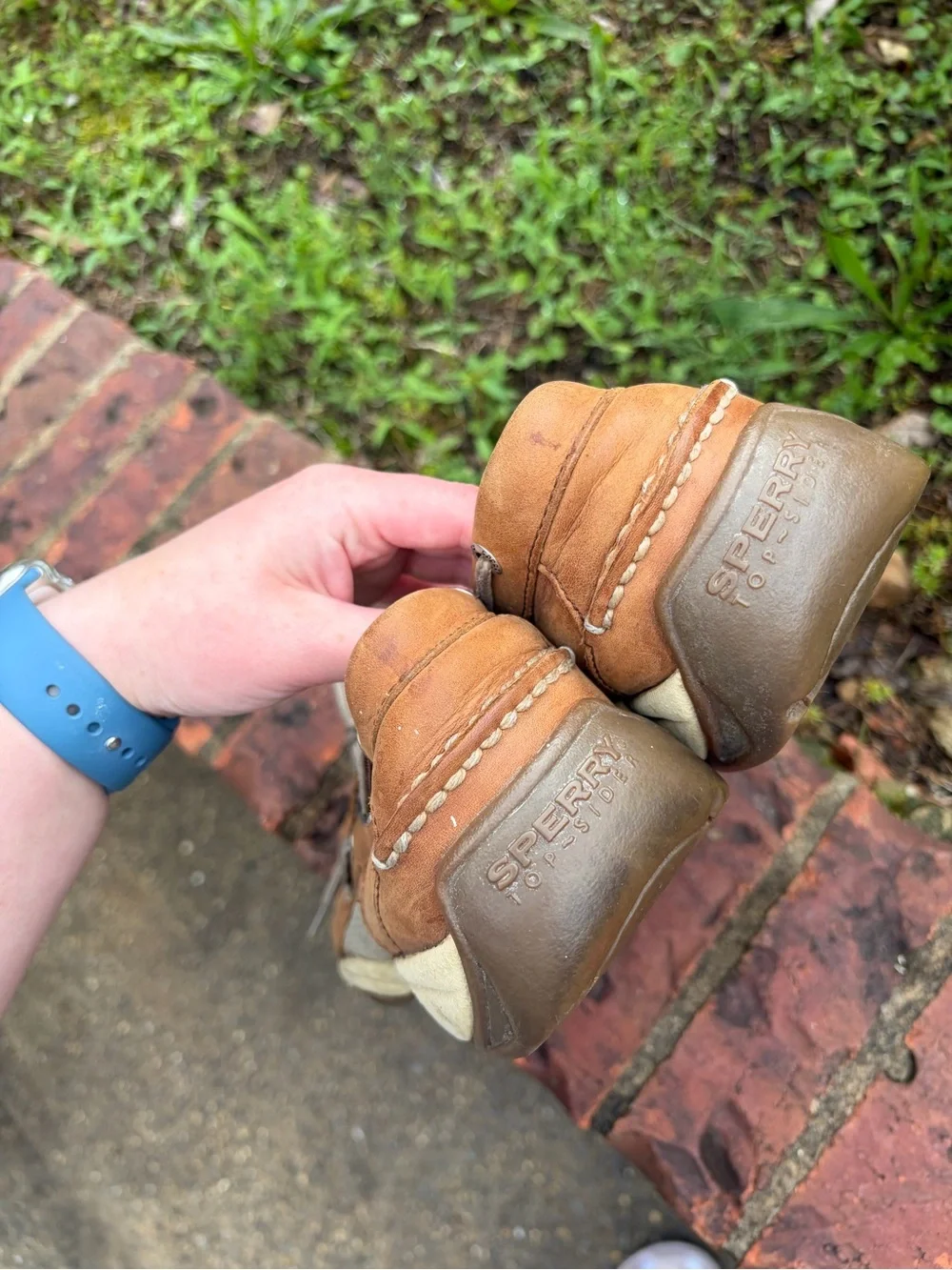 Sperry Men's Tan Leather Boat Shoes - Deck Style Casual